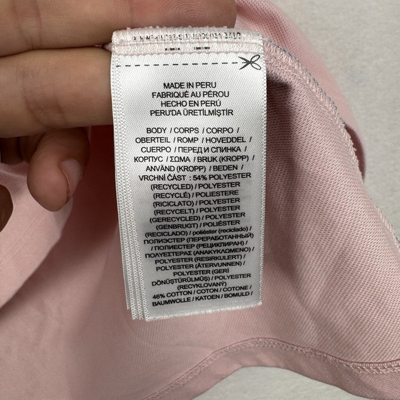 Women's Ralph Lauren RLX Pink Golf Shirt Large 1907 Logo Tailored Fit - Picture 7 of 9